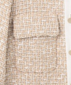 GRACE CONTINENTAL ツイードトリミングジャケット