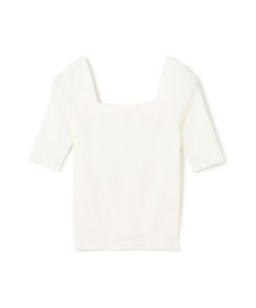 GRACE CONTINENTAL スクエアーネックトップ