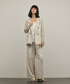 GRACE CONTINENTAL バックタックテーラードジャケット