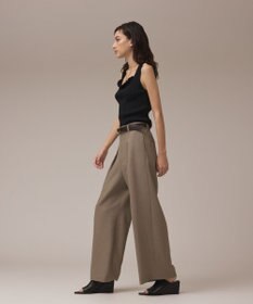 GRACE CONTINENTAL カラミタックワイドパンツ