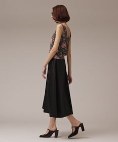 GRACE CONTINENTAL ローズプリントニットトップ