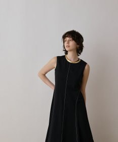 GRACE CONTINENTAL ステッチカットワンピース