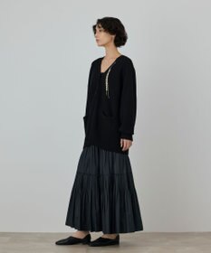 GRACE CONTINENTAL 圧縮ニットカーディガン