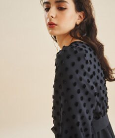 ドットコンビシャツドレス⭐︎グレースコンチネンタル ドットコンビシャツドレス / GRACE CONTINENTAL | GRACE