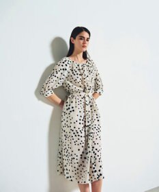 GRACE CONTINENTAL ランダムハートドレープワンピース