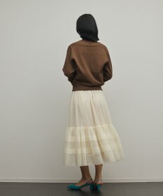 GRACE CONTINENTAL レイヤードニットトップ
