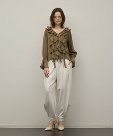 GRACE CONTINENTAL フリルブラウス