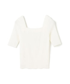 GRACE CONTINENTAL スクエアーネックトップ