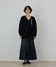 GRACE CONTINENTAL 圧縮ニットカーディガン