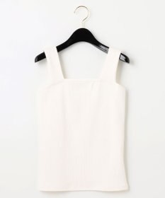 GRACE CONTINENTAL テレコノースリーブトップ