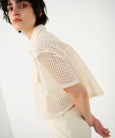 ラッセルメッシュシャツ / GRACE CONTINENTAL | GRACE ラッセルメッシュシャツ / GRACE CONTINENTAL | GRACE