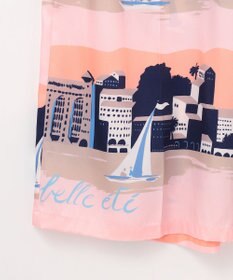 GRACE CONTINENTAL マリンプリントイージーパンツ