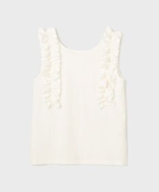 GRACE CONTINENTAL フリルカットトップ