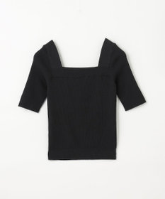 GRACE CONTINENTAL スクエアーネックトップ