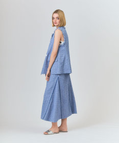 GRACE CONTINENTAL シャンブレーツイードジレ