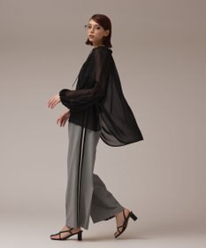 GRACE CONTINENTAL サイドラインパンツ