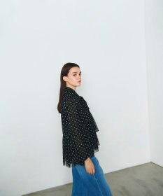 ドットフロッキーチュールトップ / GRACE CONTINENTAL | GRACE ドットフロッキーチュールトップ / GRACE CONTINENTAL | GRACE