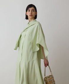 GRACE CONTINENTAL ストライプシャツワンピース