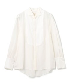 GRACE CONTINENTAL シルクコンビドレスシャツ