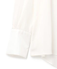 GRACE CONTINENTAL シルクコンビドレスシャツ