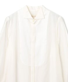 GRACE CONTINENTAL シルクコンビドレスシャツ