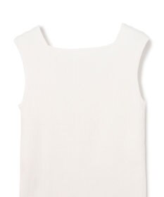 GRACE CONTINENTAL スクエアリブニットトップ