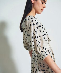 GRACE CONTINENTAL ランダムハートドレープワンピース