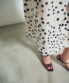 GRACE CONTINENTAL ランダムハートドレープワンピース