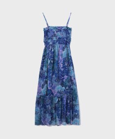 GRACE CONTINENTAL タイダイリーフプリントワンピース