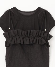 GRACE CONTINENTAL ビスチェチュールトップ