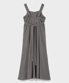 GRACE CONTINENTAL リネンタッチロングドレス