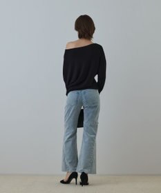 GRACE CONTINENTAL コーデュロイフレアパンツ