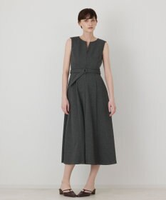 GRACE CONTINENTAL フレア切替カットワンピース