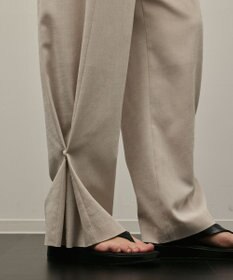 GRACE CONTINENTAL トリアセサイドラインパンツ