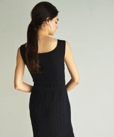 GRACE CONTINENTAL ツイードマーメイドニットワンピース