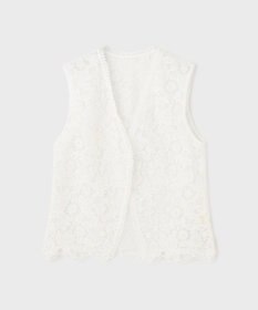 GRACE CONTINENTAL レース刺繍ベスト