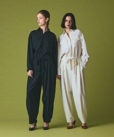 GRACE CONTINENTAL ウールワイドレッグパンツ