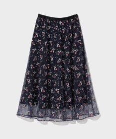 GRACE CONTINENTAL マリンembフレアスカート