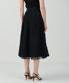 GRACE CONTINENTAL レイヤードタックスカート