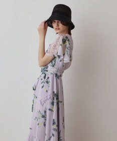 GRACE CONTINENTAL プリントセパレートワンピース