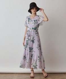 GRACE CONTINENTAL プリントセパレートワンピース