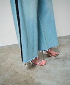 GRACE CONTINENTAL デニムワイドイージーパンツ