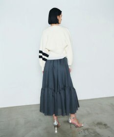 GRACE CONTINENTAL 畦ショートニットカーディガン