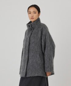 GRACE CONTINENTAL モヘヤシャギーショートコート
