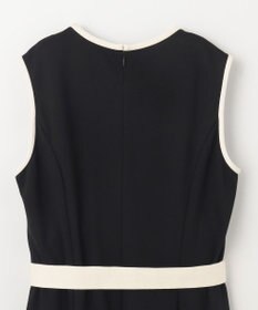 GRACE CONTINENTAL 配色ポンチフレアワンピース