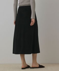 GRACE CONTINENTAL フェイクスウェードフレアスカート