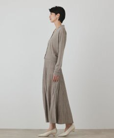 GRACE CONTINENTAL プリーツニットワンピース