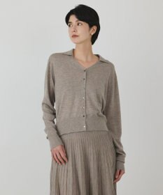 GRACE CONTINENTAL プリーツニットワンピース