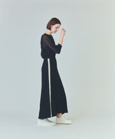 GRACE CONTINENTAL ラメシアーニットトップ