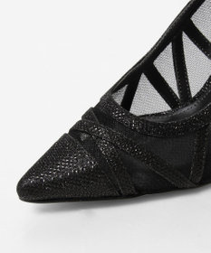 GRACE CONTINENTAL ラインパターンパンプス